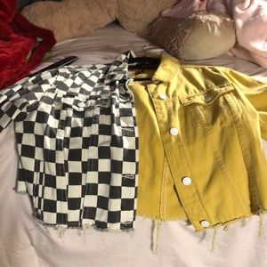 Mismatch Jean Jacket